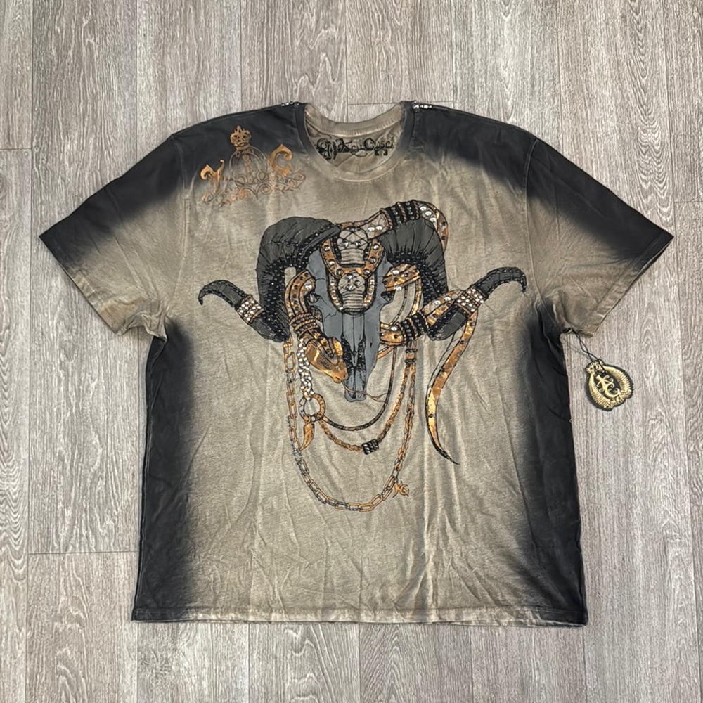 NWT Key Closet embellished t-shirt men’s sz 3XL